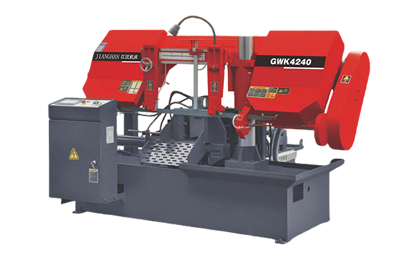 张沟镇GWK4240数控双柱卧式带锯床