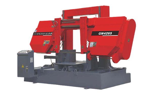 张沟镇GW4265双柱龙门卧式带锯床