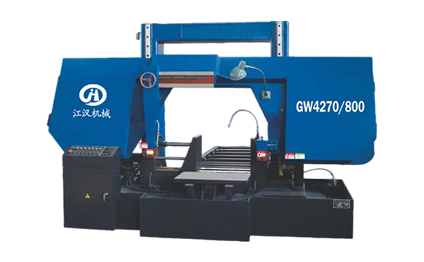 张沟镇GW4270/800双柱龙门卧式带锯床